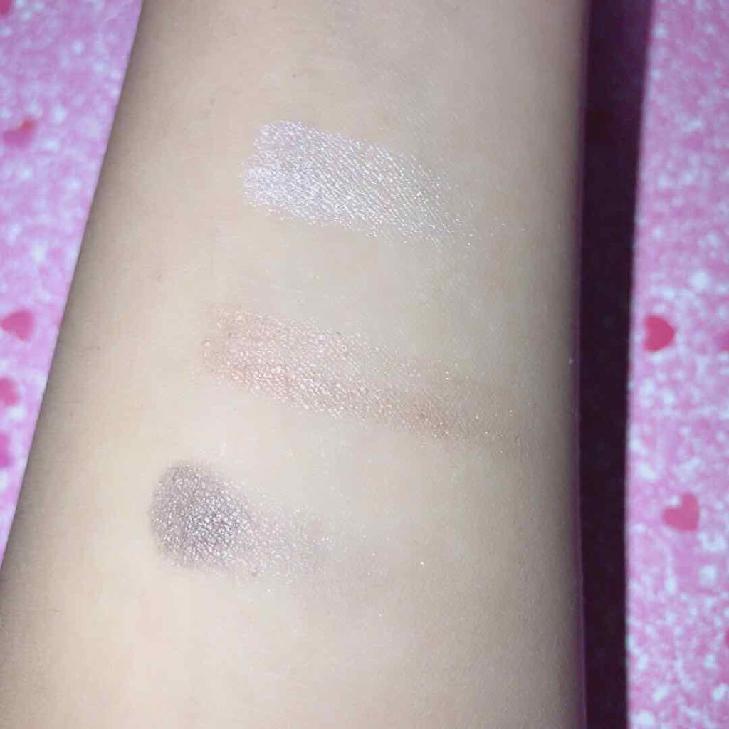 トーンアップアイシャドウ/CEZANNE/アイシャドウパレットを使ったクチコミ(2枚目)