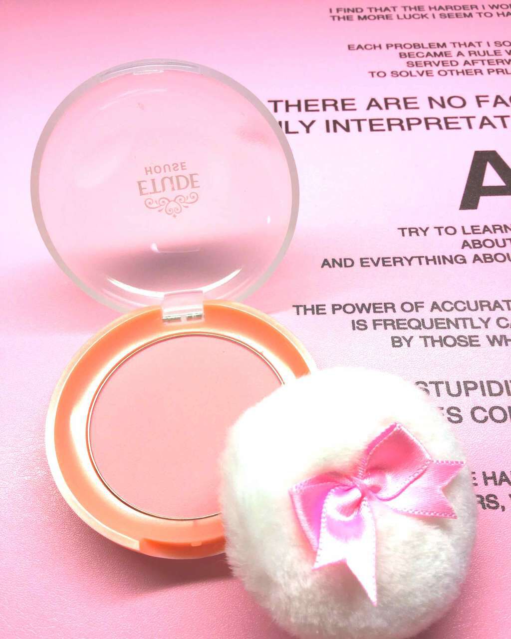 ラブリー クッキー ブラッシャー/ETUDE/パウダーチークを使ったクチコミ(2枚目)