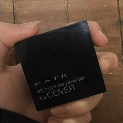 スリムクリエイトパウダー/KATE/プレストパウダーを使ったクチコミ(1枚目)
