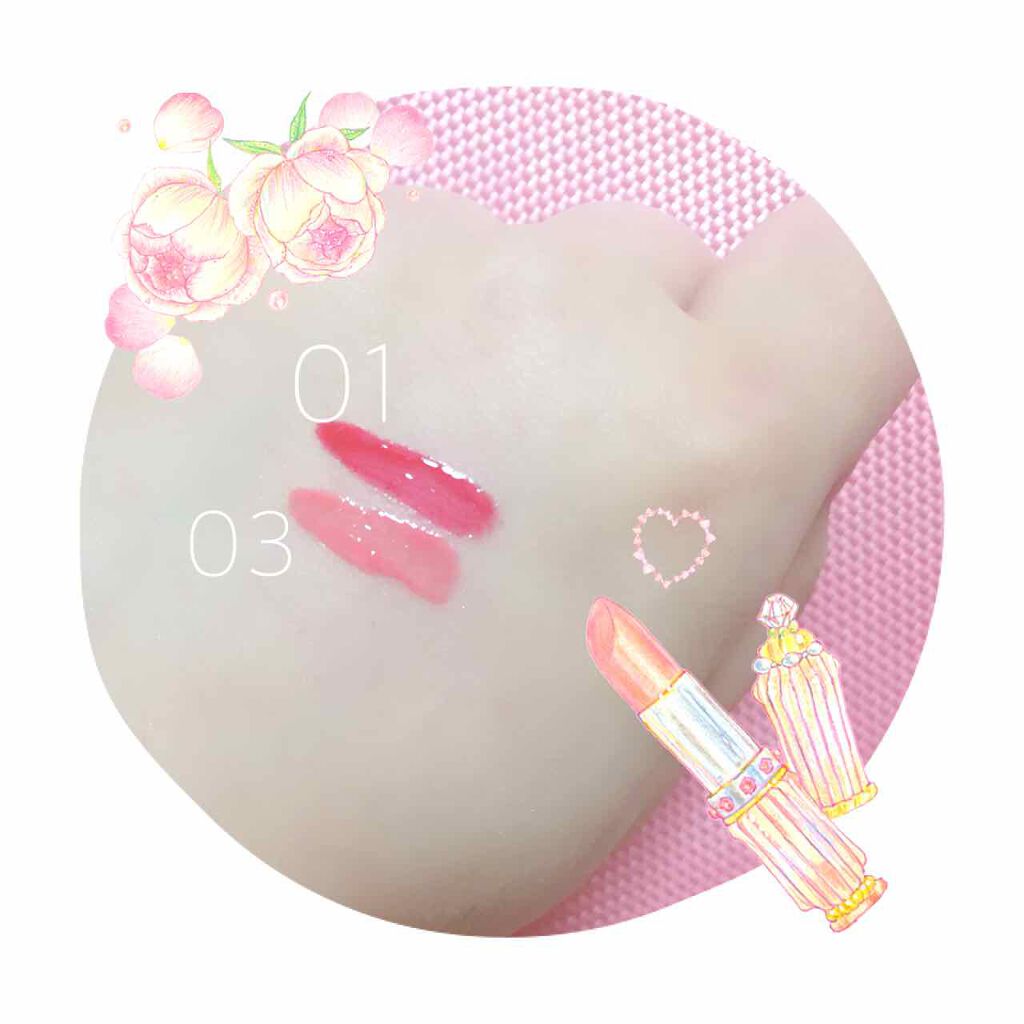 フォーエヴァージューシー オイルルージュ/JILL STUART/口紅を使ったクチコミ(2枚目)