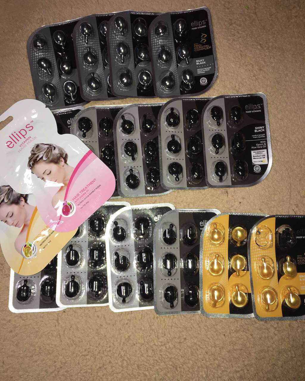 ヘアーオイル【トリートメント】/ellips/ヘアオイルを使ったクチコミ(1枚目)