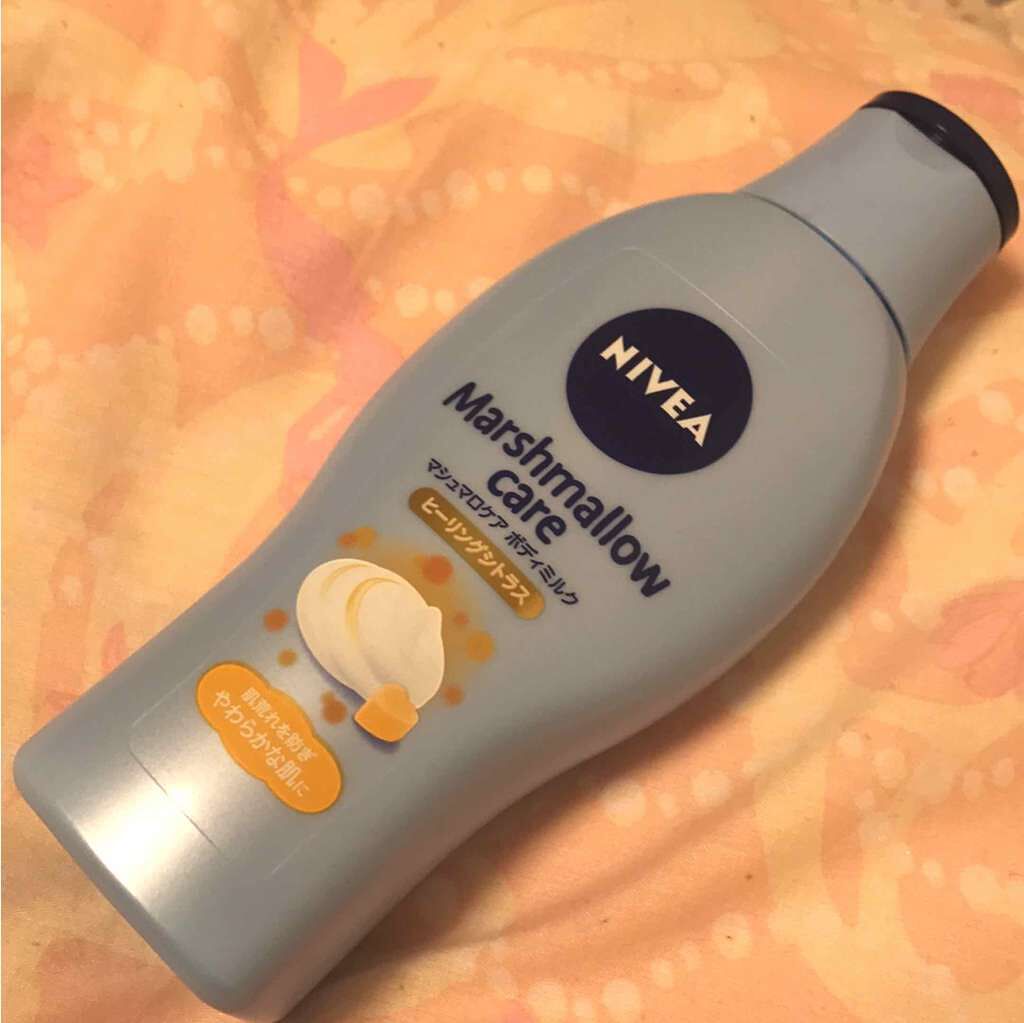 マシュマロケアボディミルク ヒーリングシトラスの香り/ニベア/ボディミルクを使ったクチコミ（1枚目）
