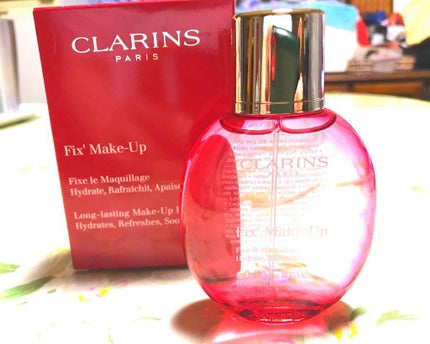 フィックス メイクアップ/CLARINS/ミスト状化粧水を使ったクチコミ(1枚目)