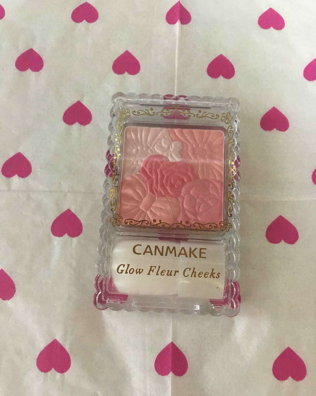 グロウフルールチークス/キャンメイク/パウダーチークを使ったクチコミ(1枚目)