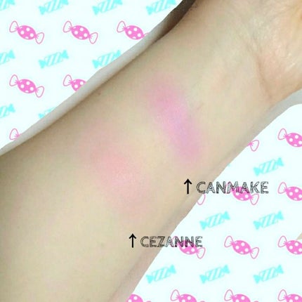 ナチュラル チークN/CEZANNE/パウダーチークを使ったクチコミ(2枚目)