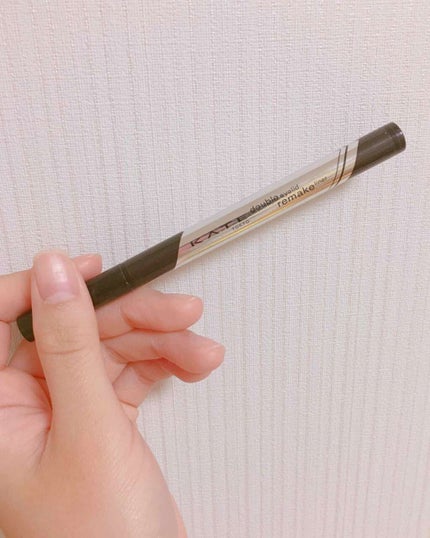 ダブルラインフェイカー/KATE/リキッドアイライナーを使ったクチコミ(1枚目)