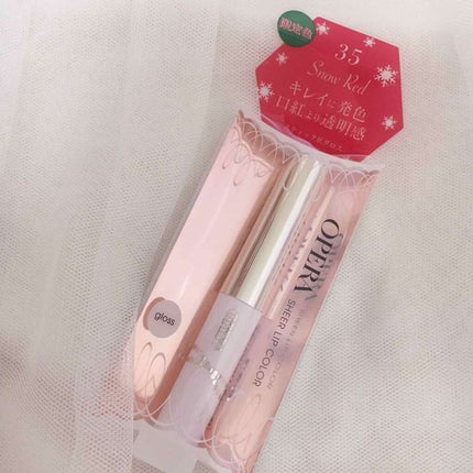 オペラ シアーリップカラー RN/OPERA/リップグロスを使ったクチコミ(1枚目)