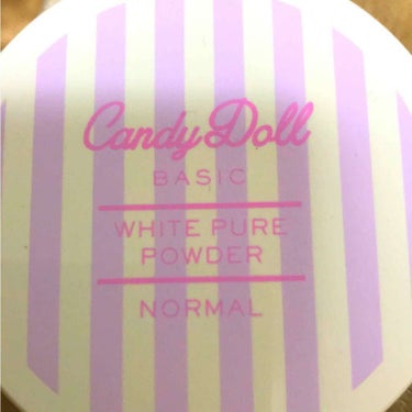 キャンディドール ホワイトピュアパウダー＜ノーマル＞/CandyDoll/ルースパウダーを使ったクチコミ（1枚目）
