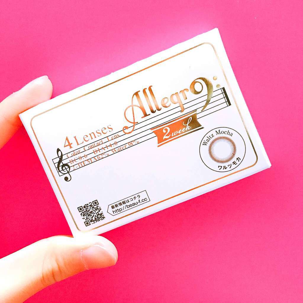 ワルツモカ/アレグロ/カラーコンタクトレンズを使ったクチコミ(1枚目)