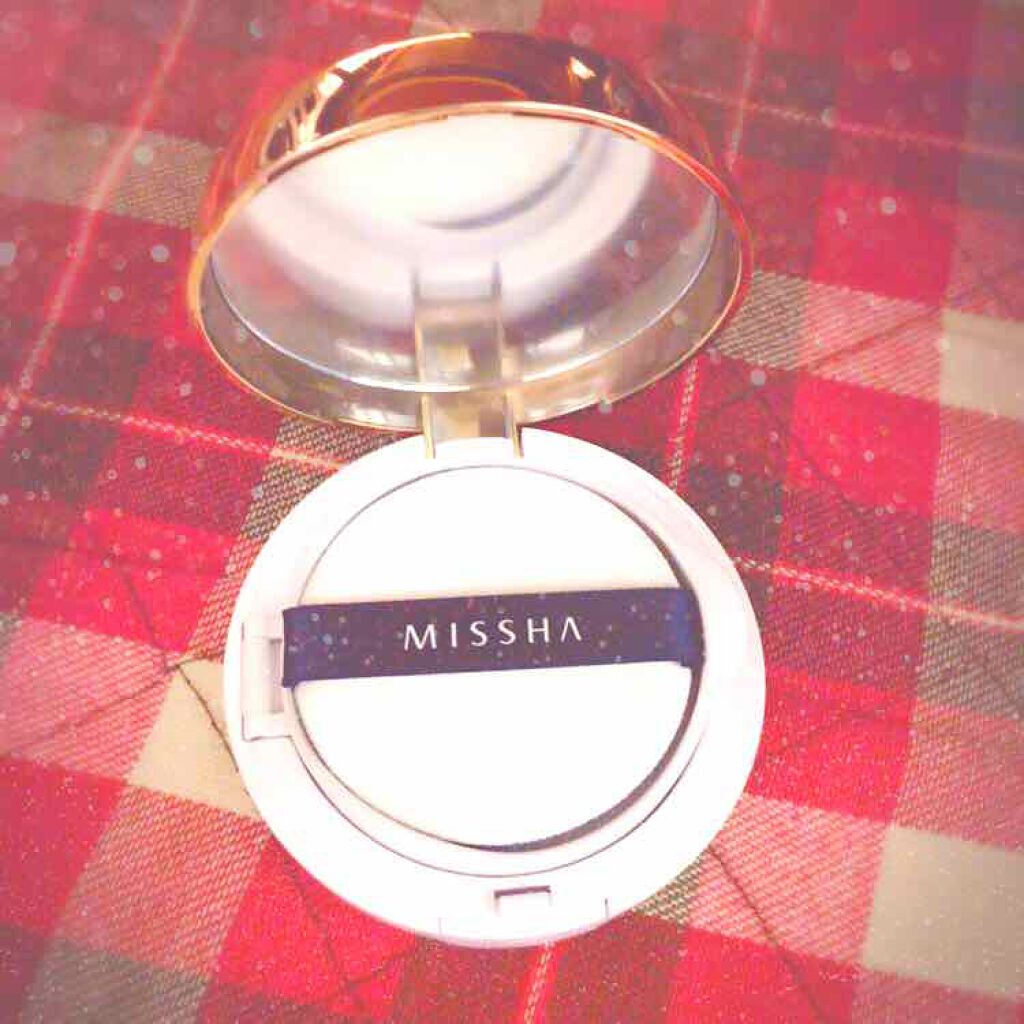 M クッション ファンデーション(モイスチャー)/MISSHA/クッションファンデーションを使ったクチコミ(1枚目)