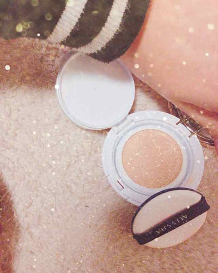 M クッション ファンデーション(モイスチャー)/MISSHA/クッションファンデーションを使ったクチコミ(2枚目)