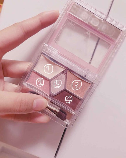 【旧品】パーフェクトスタイリストアイズ/キャンメイク/アイシャドウパレットを使ったクチコミ(2枚目)