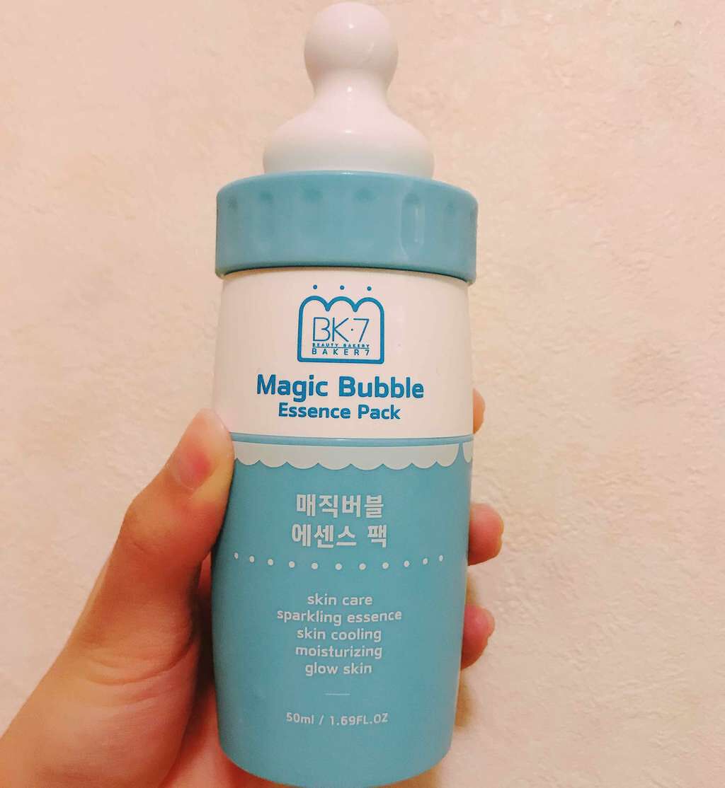 マジックバブルエッセンスパック(ブルー)/BAKER7/洗い流すパック・マスクを使ったクチコミ(1枚目)