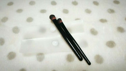 ファイバーアイシャドウブラシセット/ロージーローザ/メイクブラシを使ったクチコミ(1枚目)