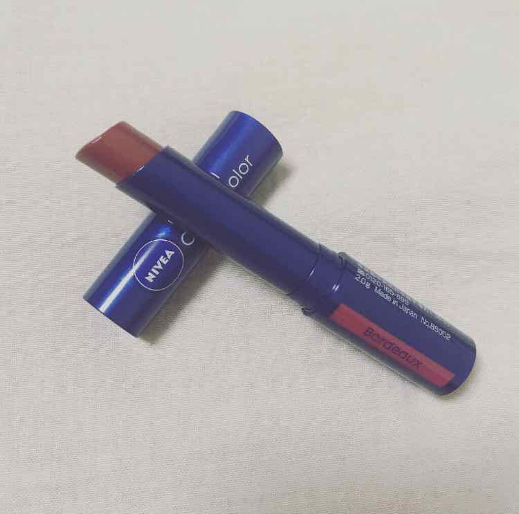 ニベア リッチケア＆カラーリップ/ニベア/リップクリームを使ったクチコミ（2枚目）