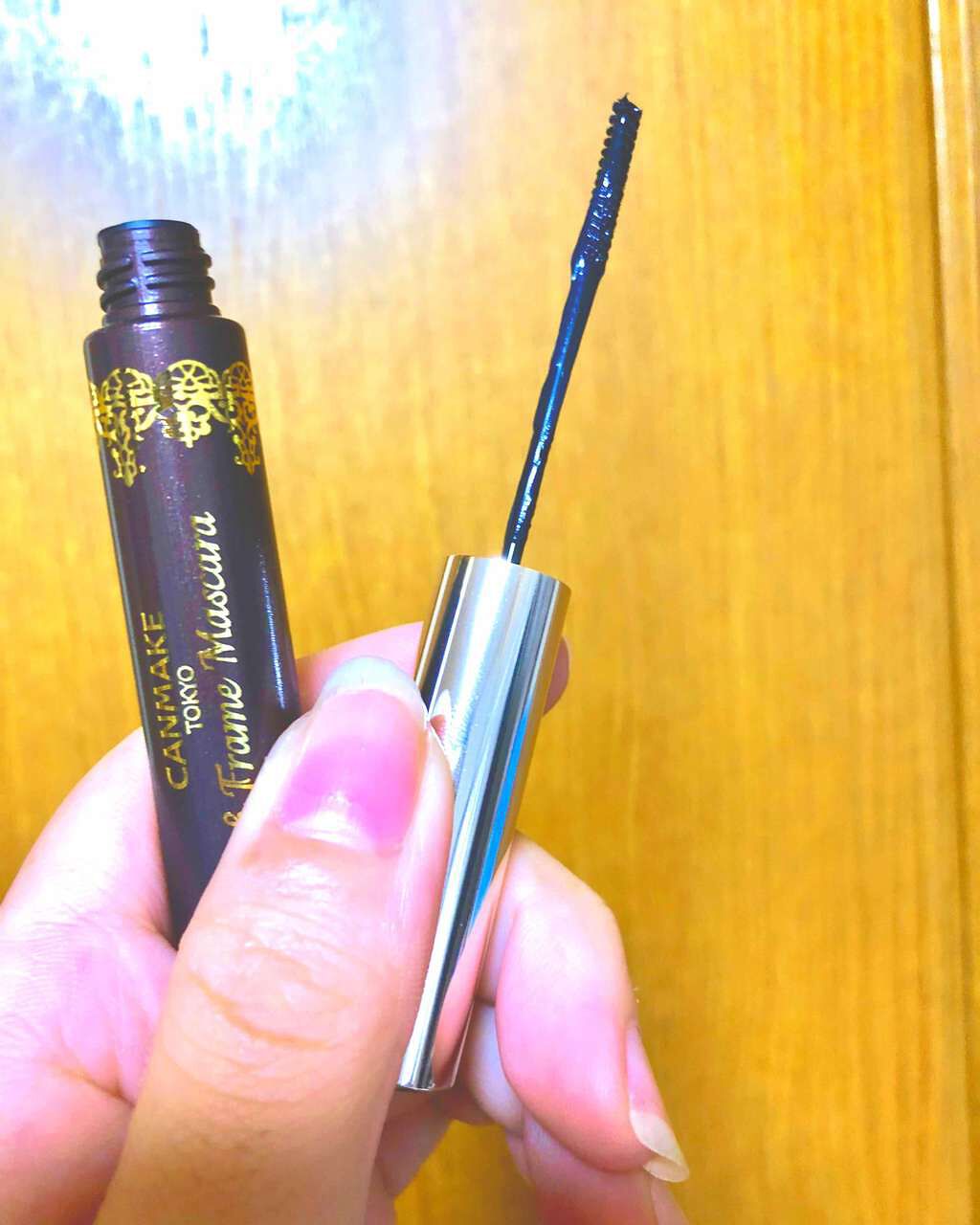 ラッシュフレームマスカラ/キャンメイク/マスカラを使ったクチコミ(1枚目)