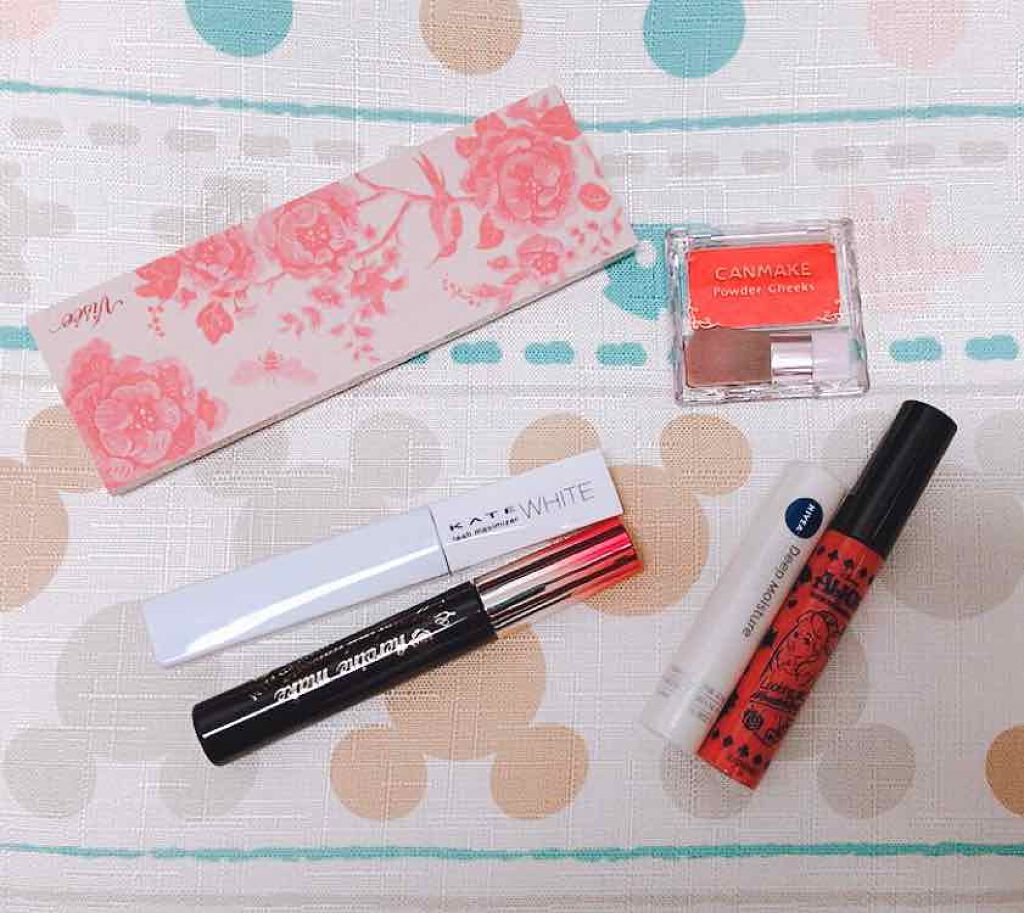 グラマラスヌード アイパレット (クリスマスコフレ 2017)/Visée/メイクアップキットを使ったクチコミ(3枚目)