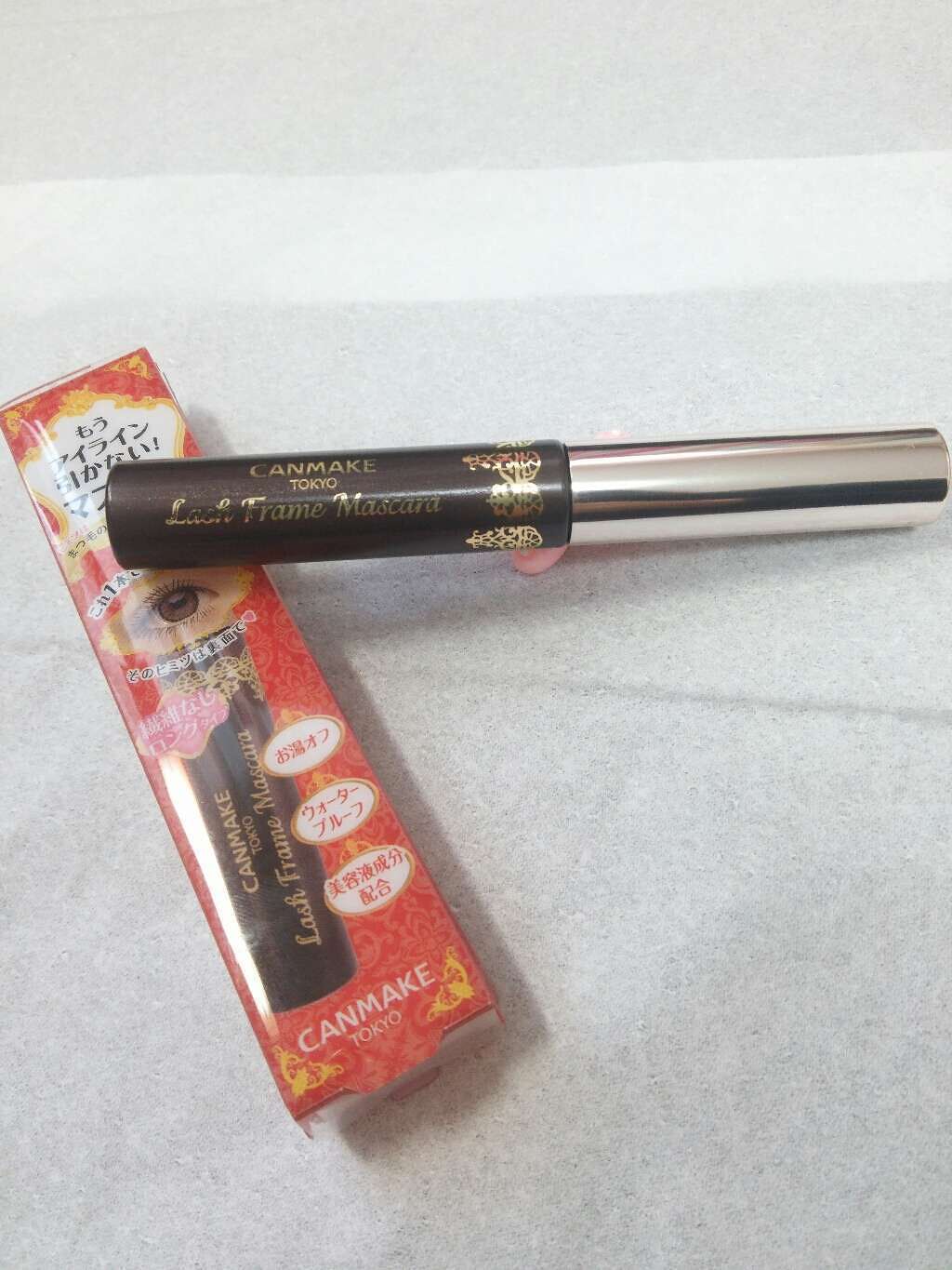 ラッシュフレームマスカラ/キャンメイク/マスカラを使ったクチコミ（1枚目）