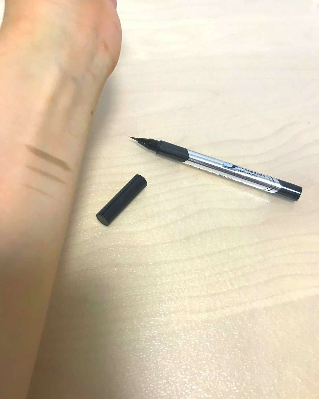 ダブルラインフェイカー/KATE/リキッドアイライナーを使ったクチコミ(2枚目)