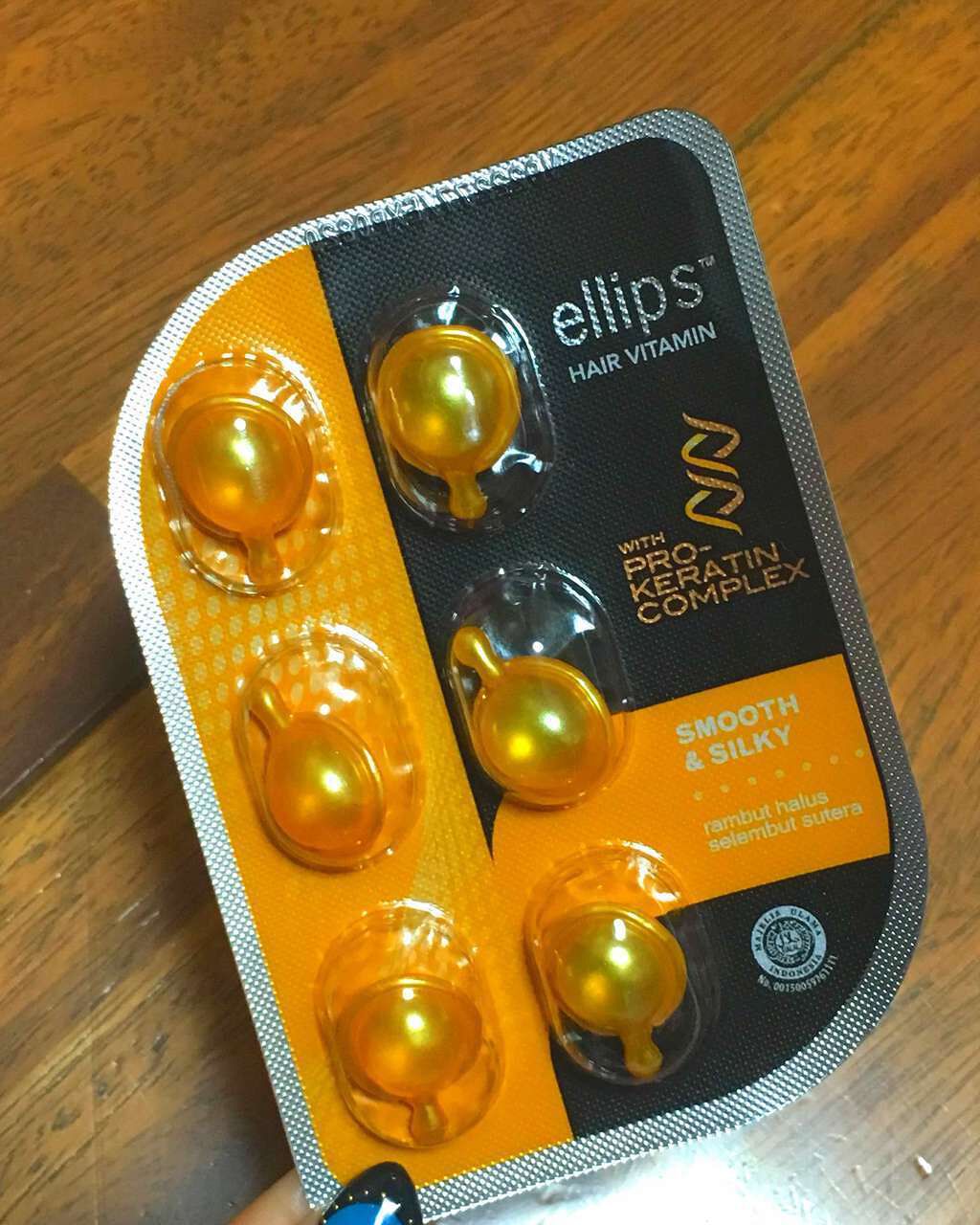 ヘアーオイル【トリートメント】/ellips/ヘアオイルを使ったクチコミ(1枚目)