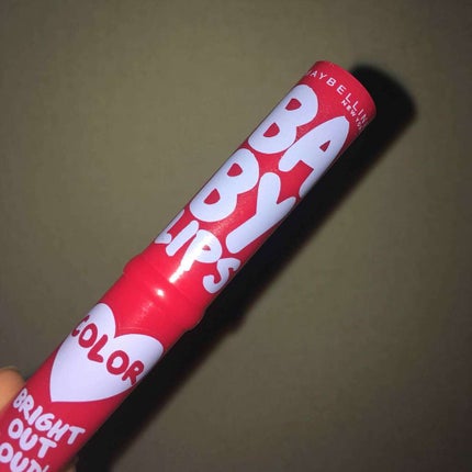 リップクリーム カラー BABY LIPS/MAYBELLINE NEW YORK/リップケアを使ったクチコミ(1枚目)