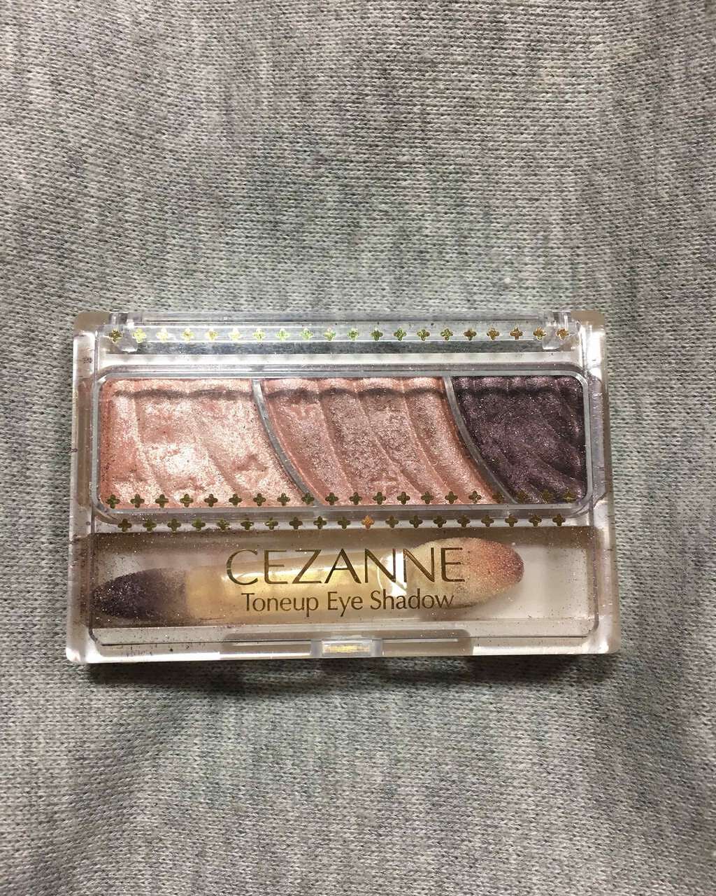 トーンアップアイシャドウ/CEZANNE/アイシャドウパレットを使ったクチコミ(1枚目)