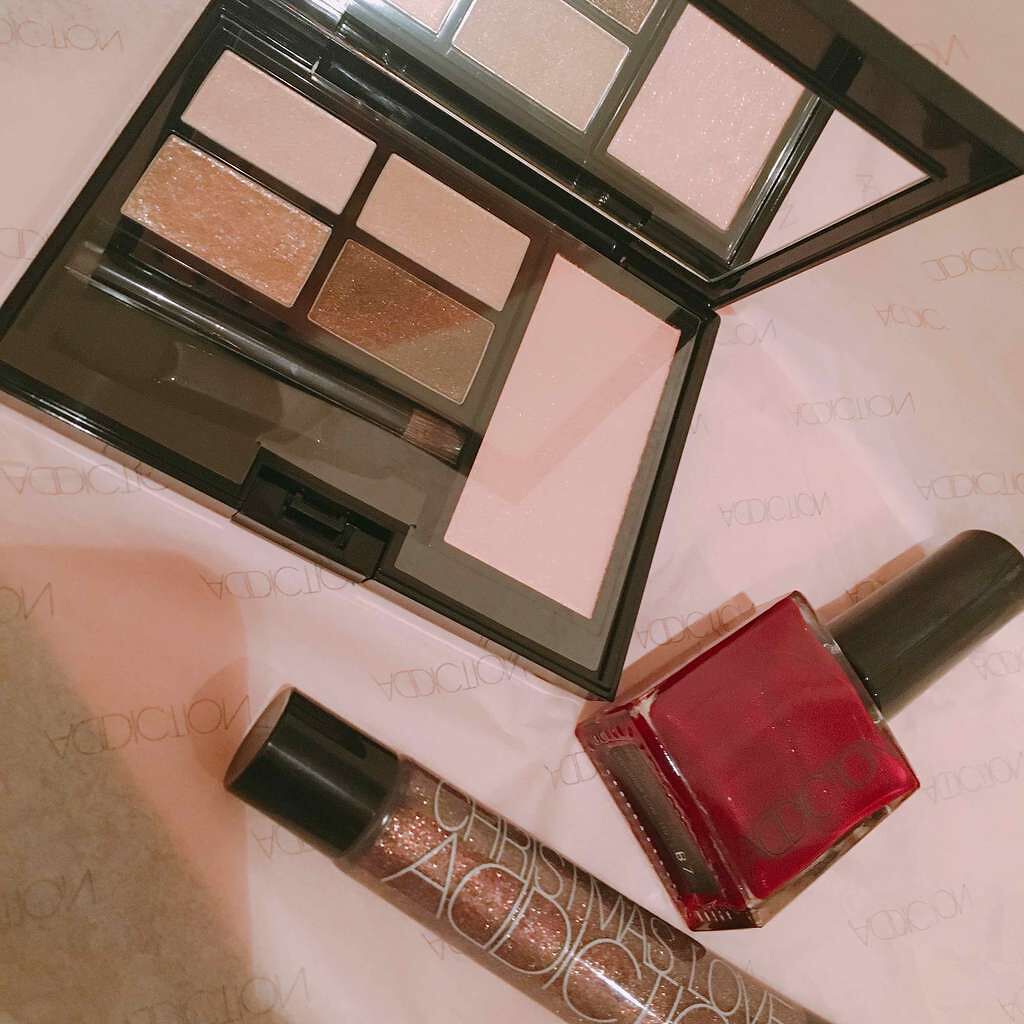 ホリデー アディクション クリスマス ラブ (クリスマスコフレ2017)/ADDICTION/メイクアップキットを使ったクチコミ(1枚目)