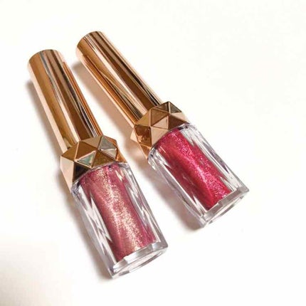 xixi パウダリーグリッターアイシャドウリップのクチコミ「XiXi パウダリーアイシャドウ
グリッターアイシャドウ&リップ
01 : ピンク
03 : .....」(1枚目)