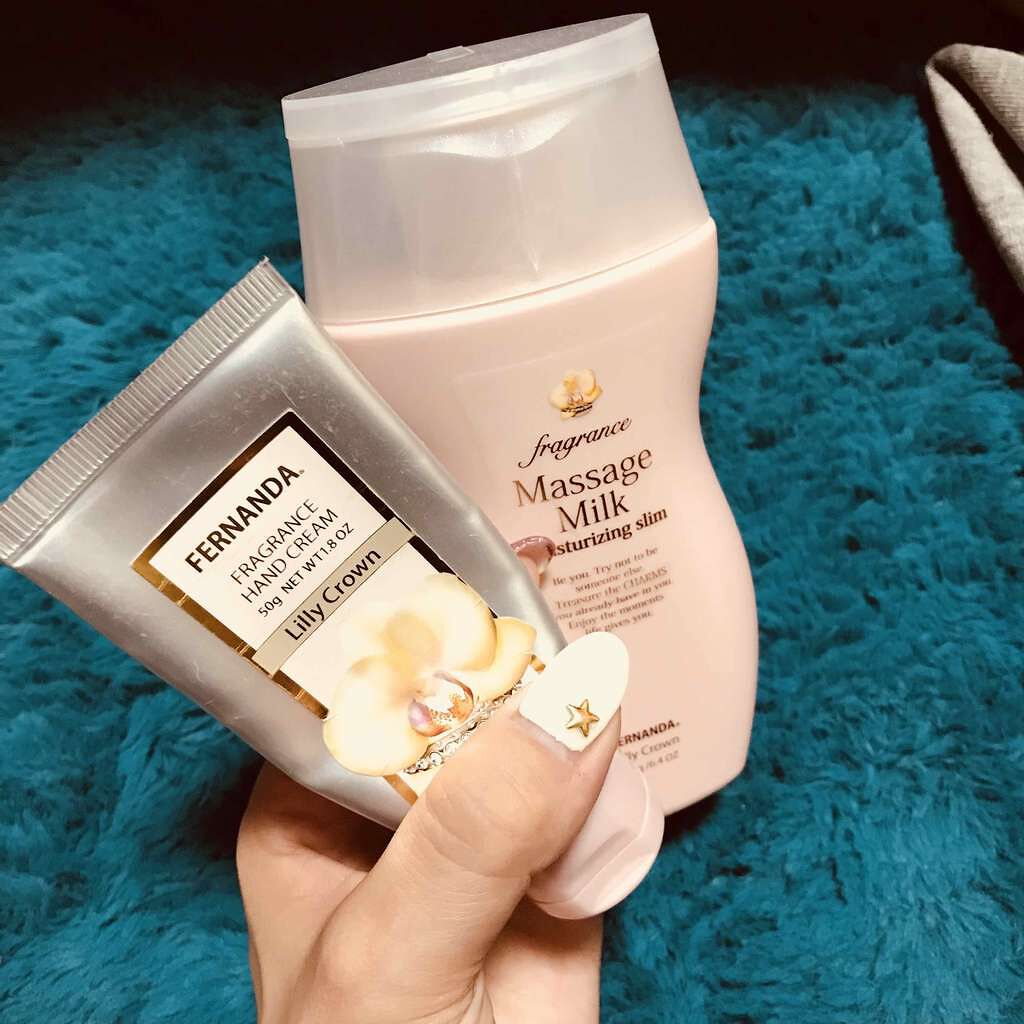 フレグランス マッサージミルク リリークラウン/フェルナンダ/ボディミルクを使ったクチコミ（1枚目）