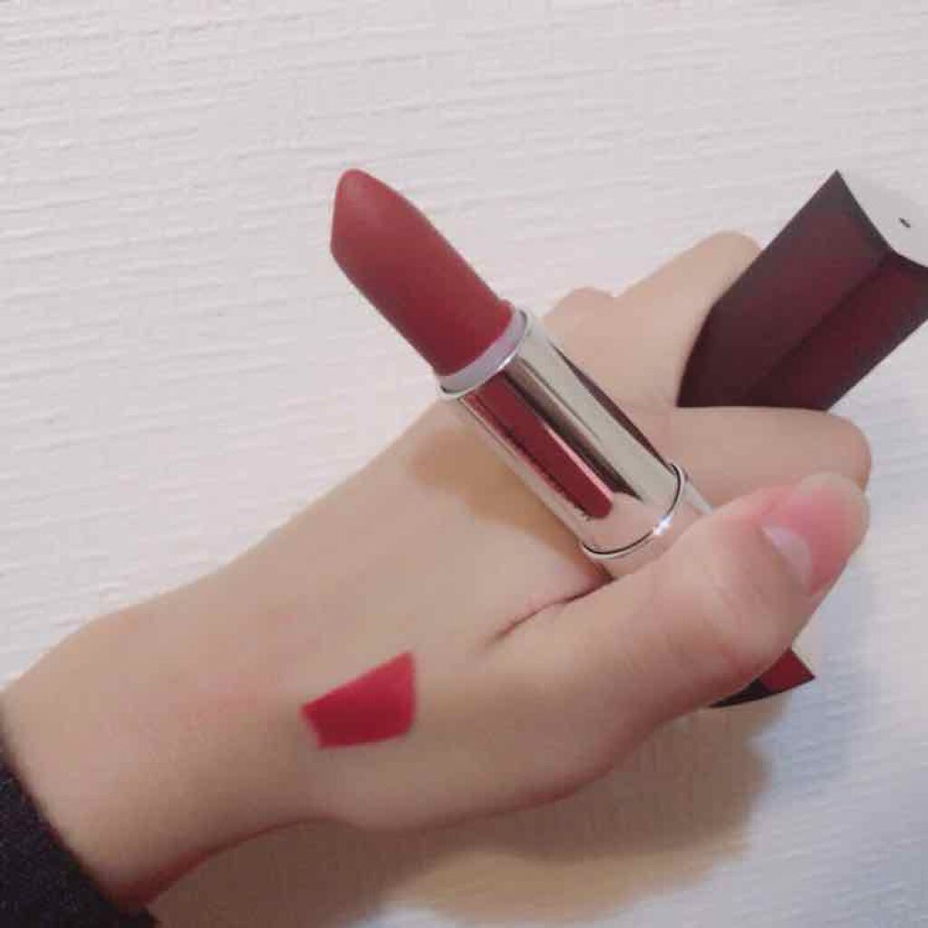 カラーセンセーショナル リップスティック C/MAYBELLINE NEW YORK/口紅を使ったクチコミ（1枚目）