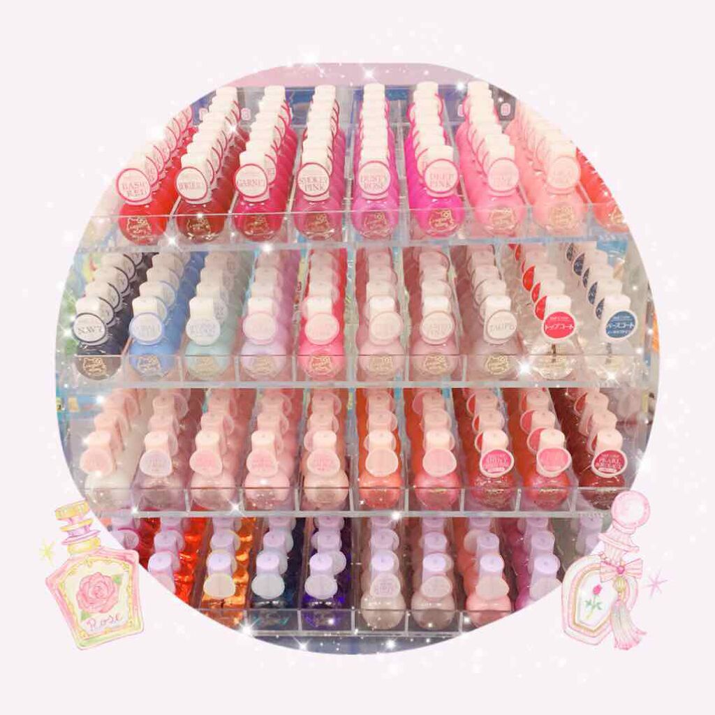 キティ ネイル/DAISO/マニキュアを使ったクチコミ（2枚目）