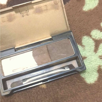 エクスクィシテ アイブローパレット/DAISO/パウダーアイブロウを使ったクチコミ(1枚目)