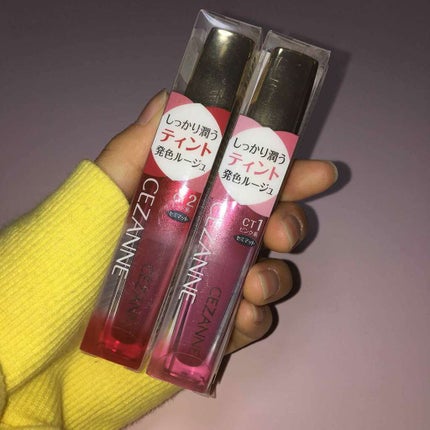 カラーティントリップ/CEZANNE/リップティントを使ったクチコミ(1枚目)