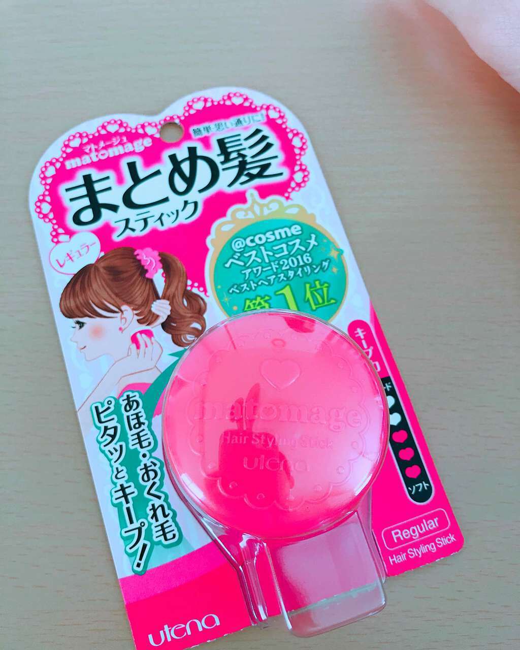 まとめ髪スティック レギュラー/マトメージュ/ヘアワックス・クリームを使ったクチコミ(1枚目)