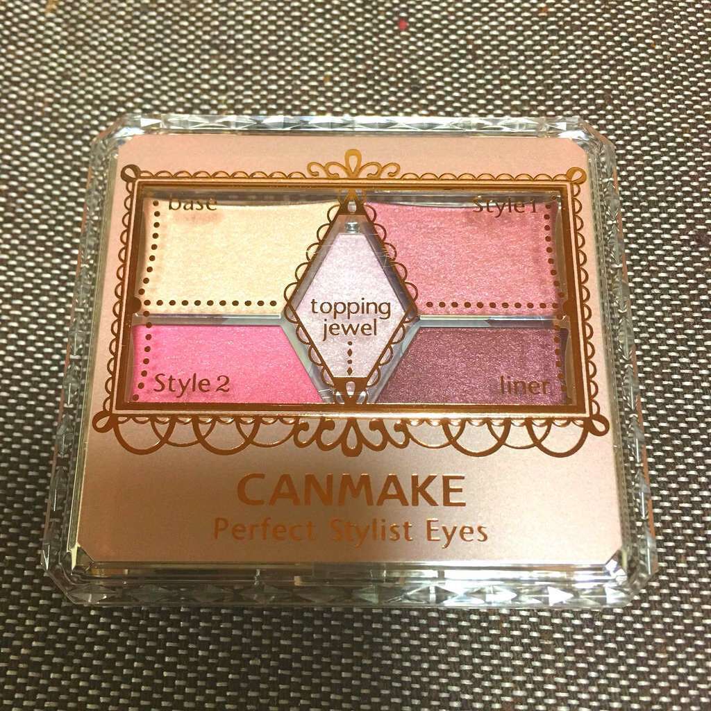 【旧品】パーフェクトスタイリストアイズ/キャンメイク/アイシャドウパレットを使ったクチコミ（1枚目）