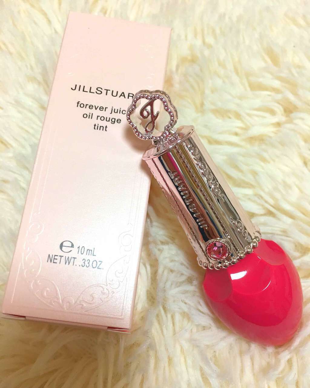 フォーエヴァージューシー オイルルージュ ティント/JILL STUART/リップティントを使ったクチコミ（1枚目）