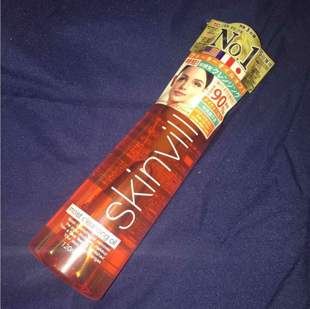 モイストクレンジングオイル/skinvill/オイルクレンジングを使ったクチコミ(1枚目)