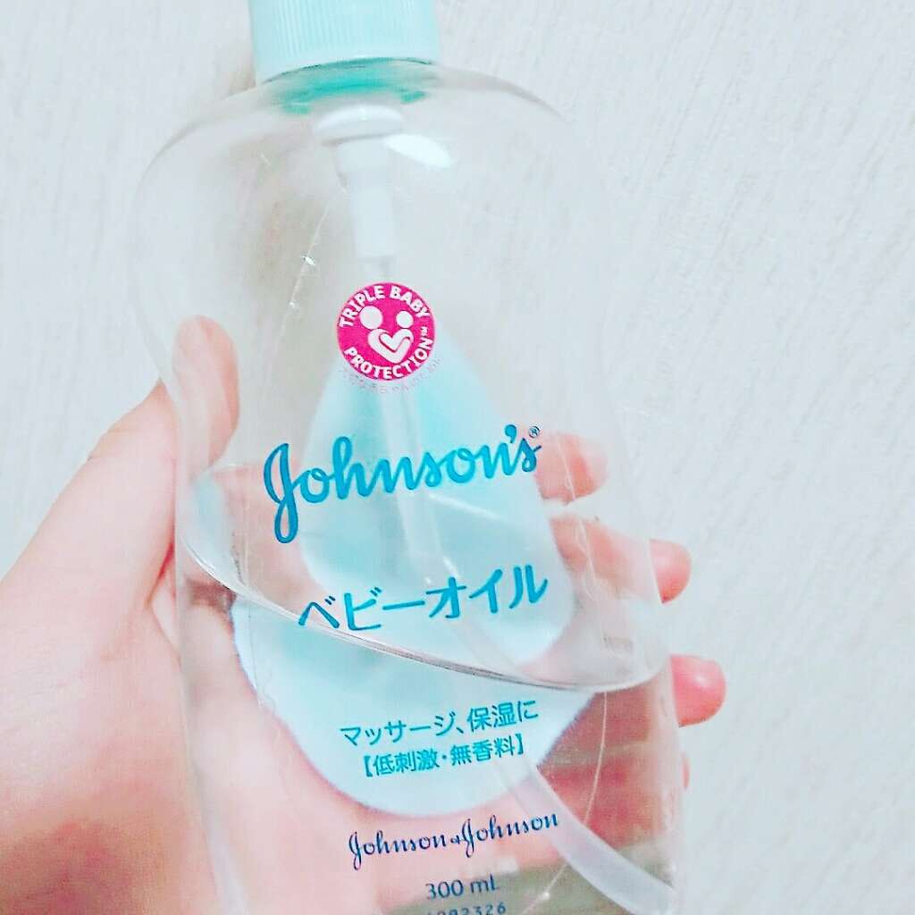 ジョンソン ベビーオイル 無香料/ジョンソンベビー/ボディオイルを使ったクチコミ(1枚目)