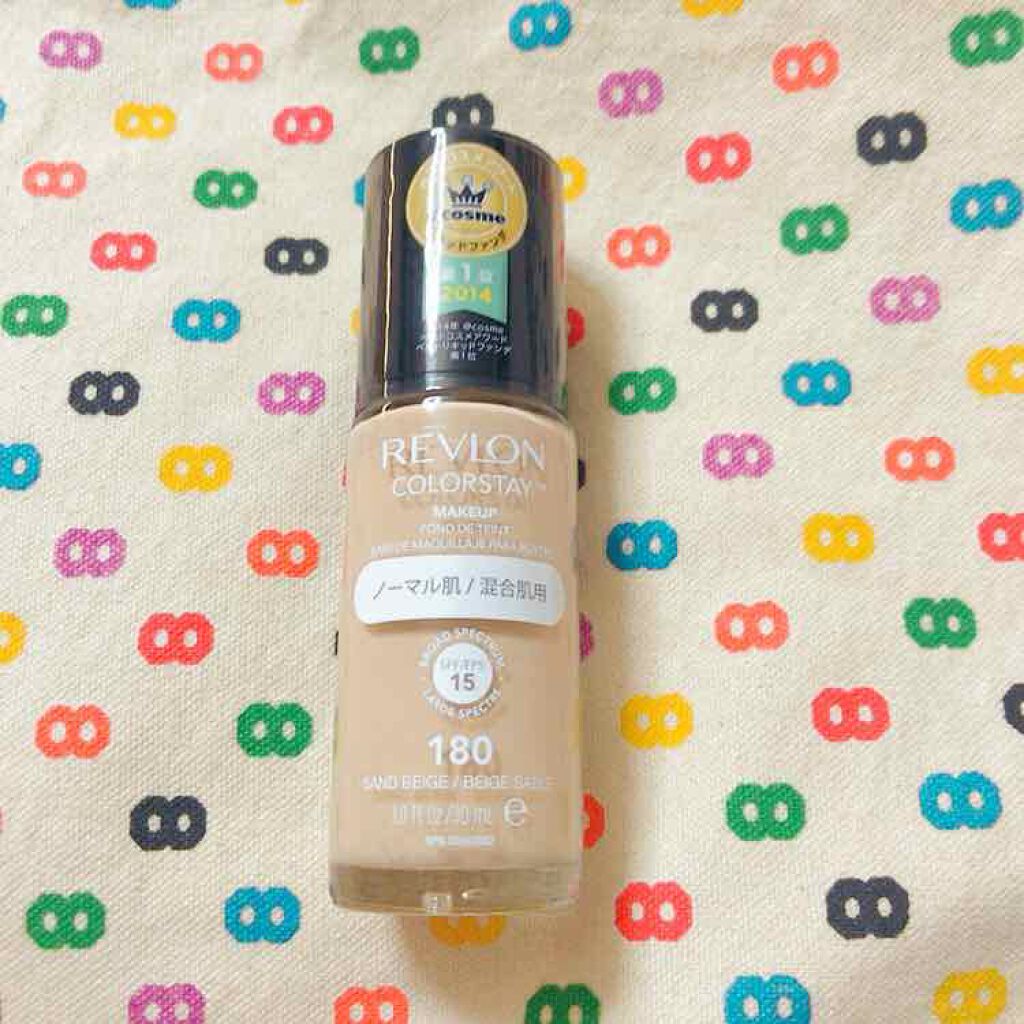 カラーステイ メイクアップ/REVLON/リキッドファンデーションを使ったクチコミ(1枚目)