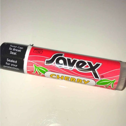 サベックス リップクリーム スティック チェリー/サベックス/リップクリームを使ったクチコミ(1枚目)