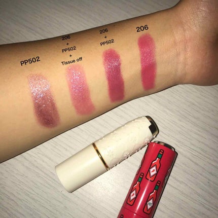 ラスティング リップカラーN/CEZANNE/口紅を使ったクチコミ(3枚目)