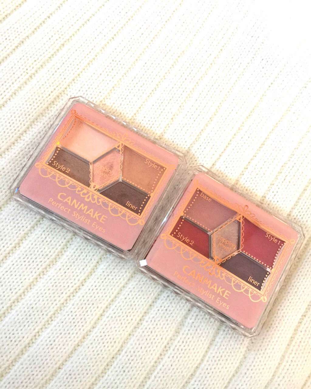 【旧品】パーフェクトスタイリストアイズ/キャンメイク/アイシャドウパレットを使ったクチコミ(1枚目)