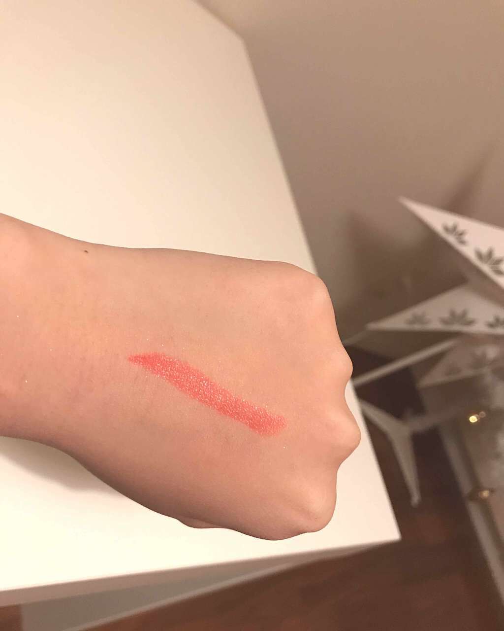 ルージュ ヴォリュプテ シャイン/YVES SAINT LAURENT BEAUTE/口紅を使ったクチコミ(2枚目)