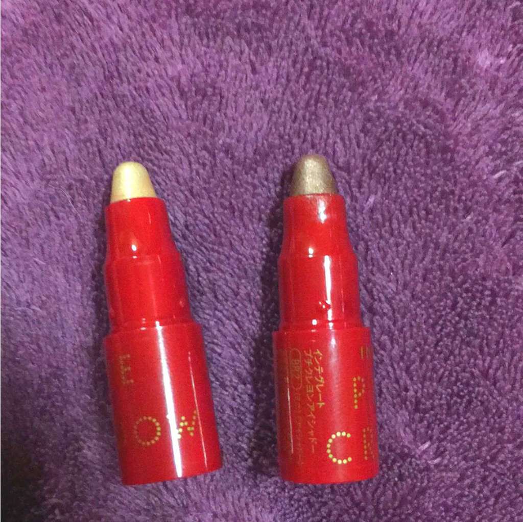 プチクレヨンアイシャドー ミニセット/インテグレート/スティックアイシャドウを使ったクチコミ(3枚目)