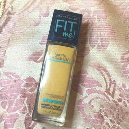 フィットミーリキッドファンデーション/MAYBELLINE NEW YORK/リキッドファンデーションを使ったクチコミ(1枚目)