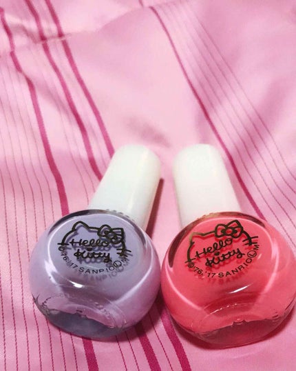 サンリオネイル/DAISO/マニキュアを使ったクチコミ(1枚目)