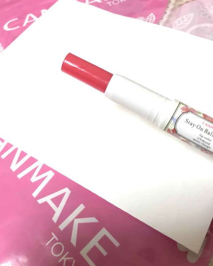 ステイオンバームルージュ/キャンメイク/口紅を使ったクチコミ(2枚目)