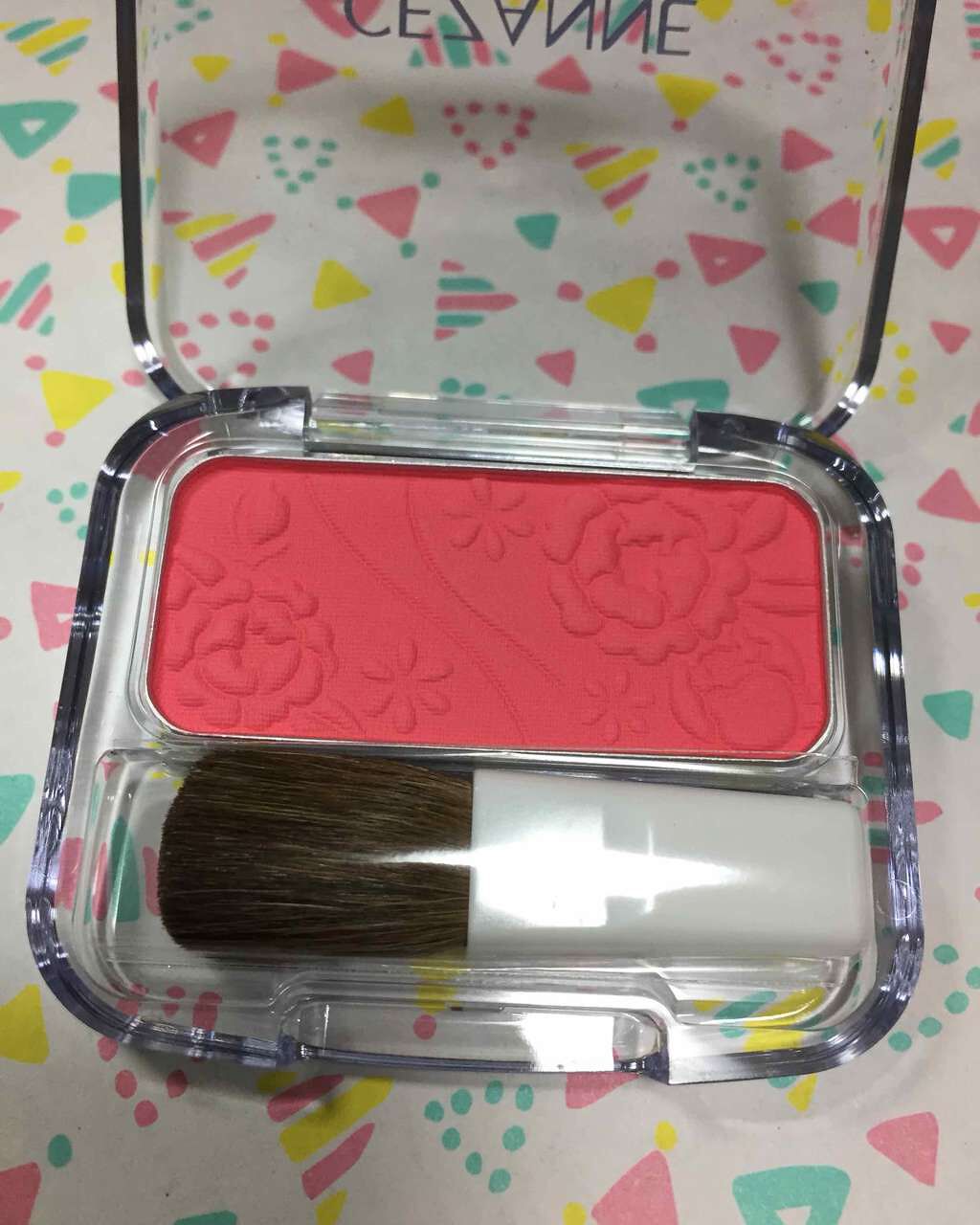 ナチュラル チークN/CEZANNE/パウダーチークを使ったクチコミ（2枚目）