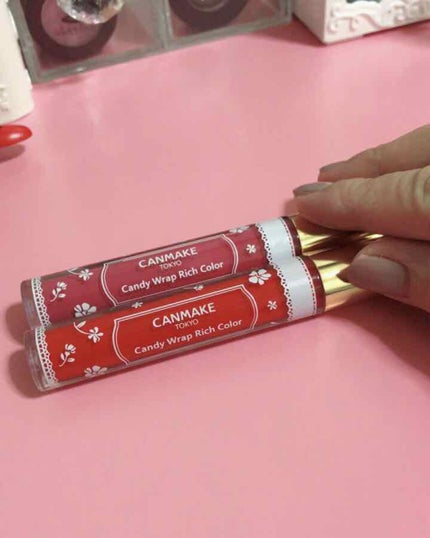キャンディラップリッチカラー/キャンメイク/リップグロスを使ったクチコミ(1枚目)