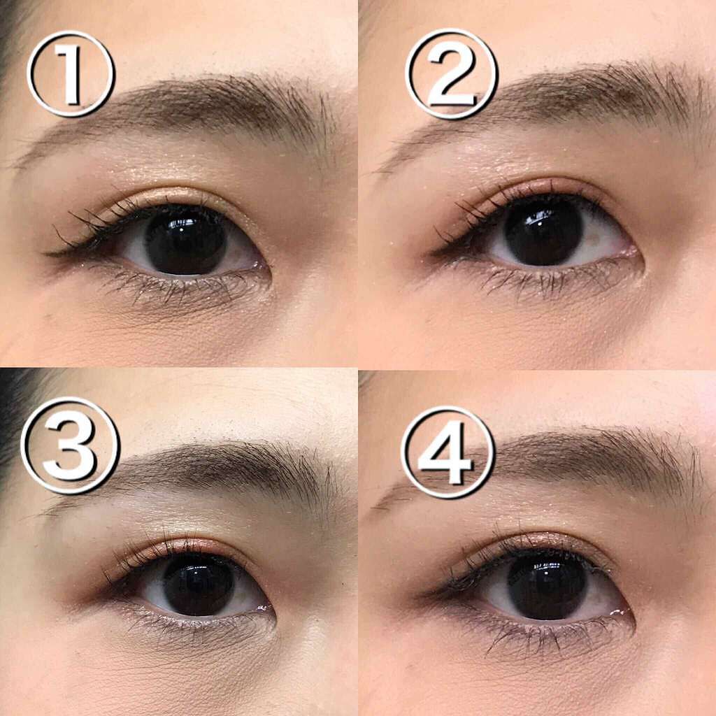 グラマラスヌード アイパレット (クリスマスコフレ 2017)/Visée/メイクアップキットを使ったクチコミ(3枚目)